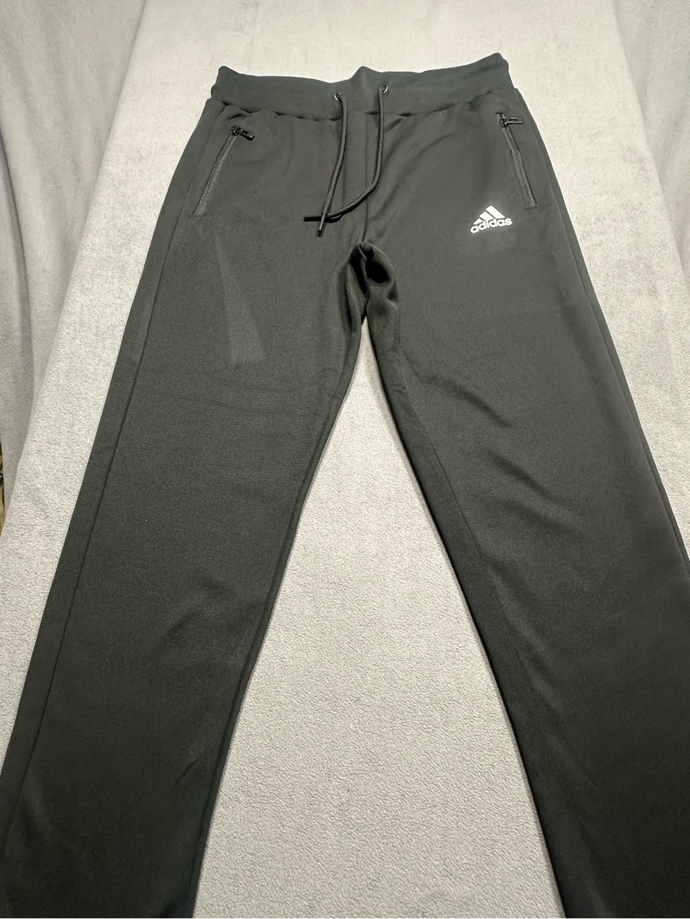 adidas Black Men's Slim Athletic Joggers